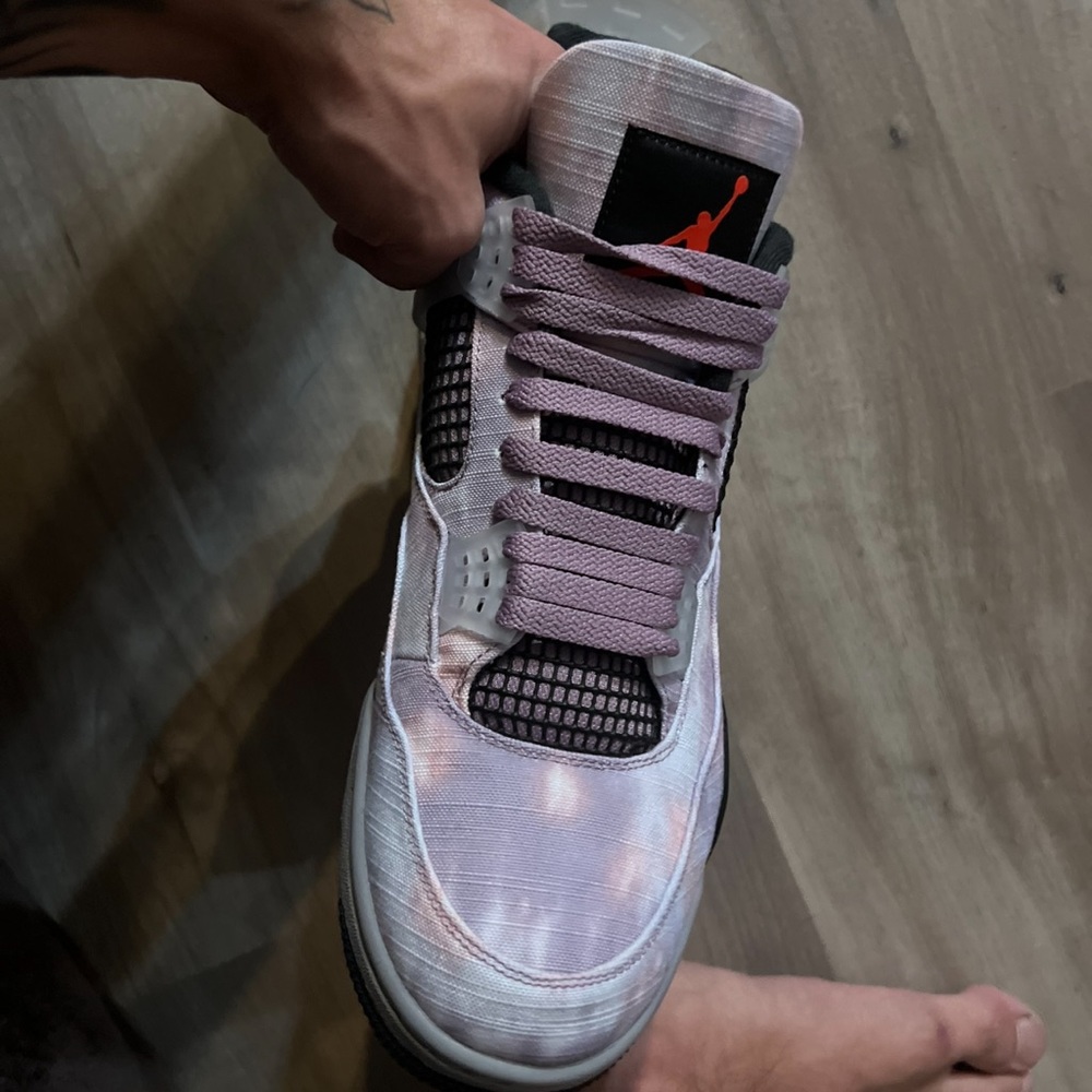 jordan 4s. color is purple. size 13 men’s